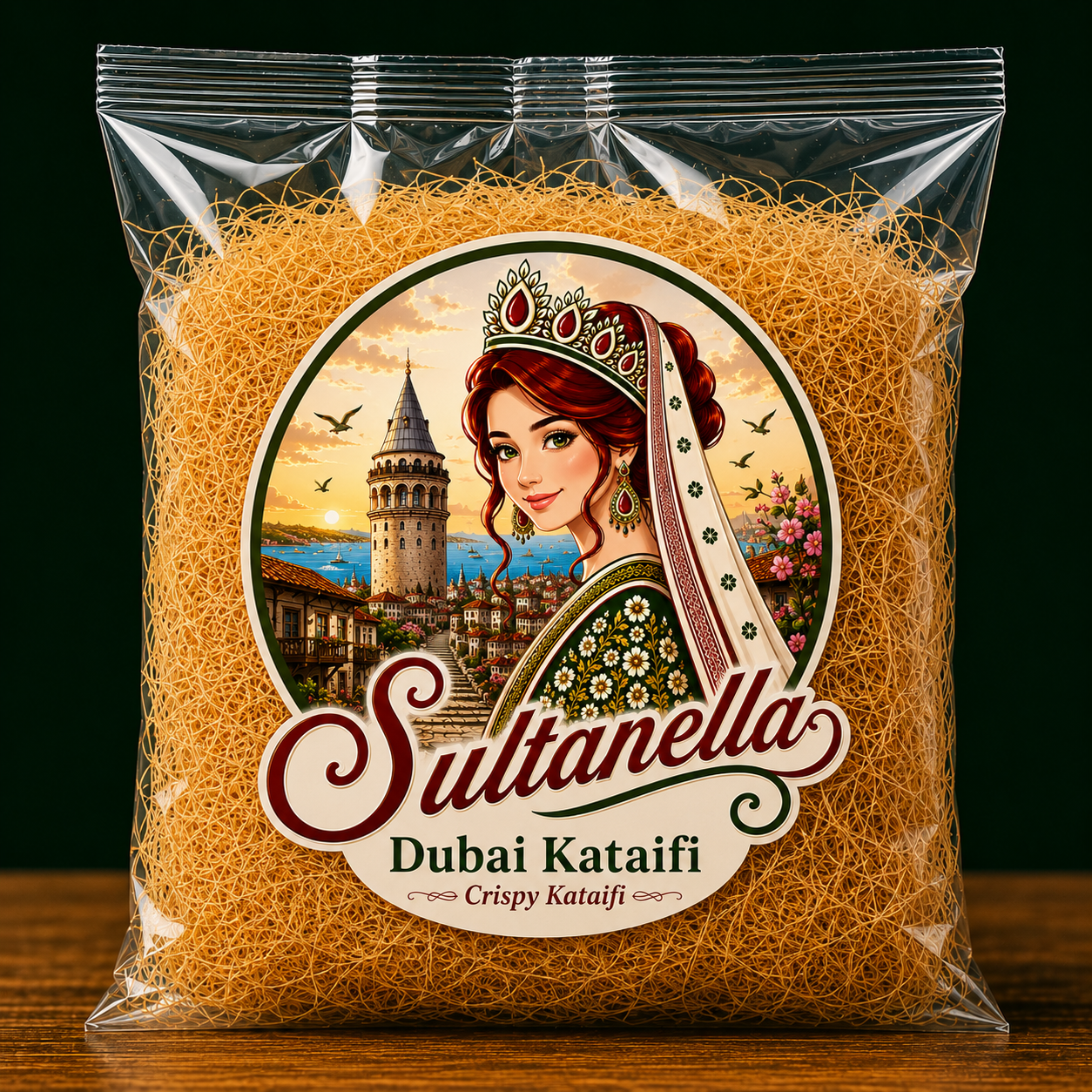 Sultanella Crispy Ready-to-Use Kataifi Pastry - 500G